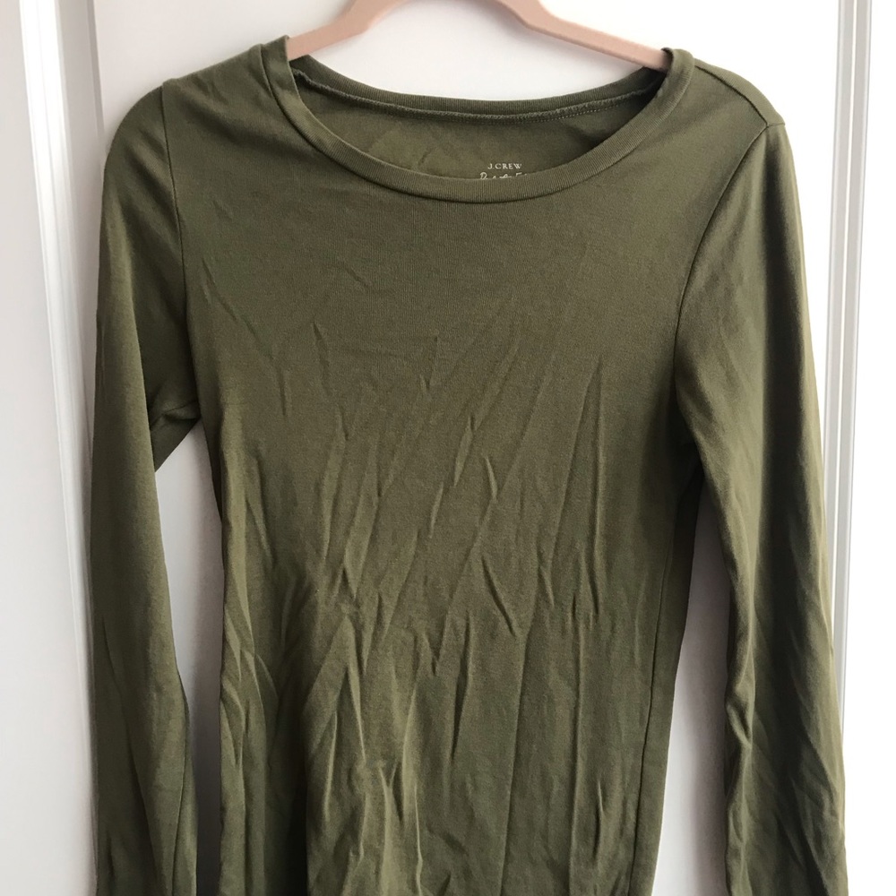 J. Crew Olive long sleeve